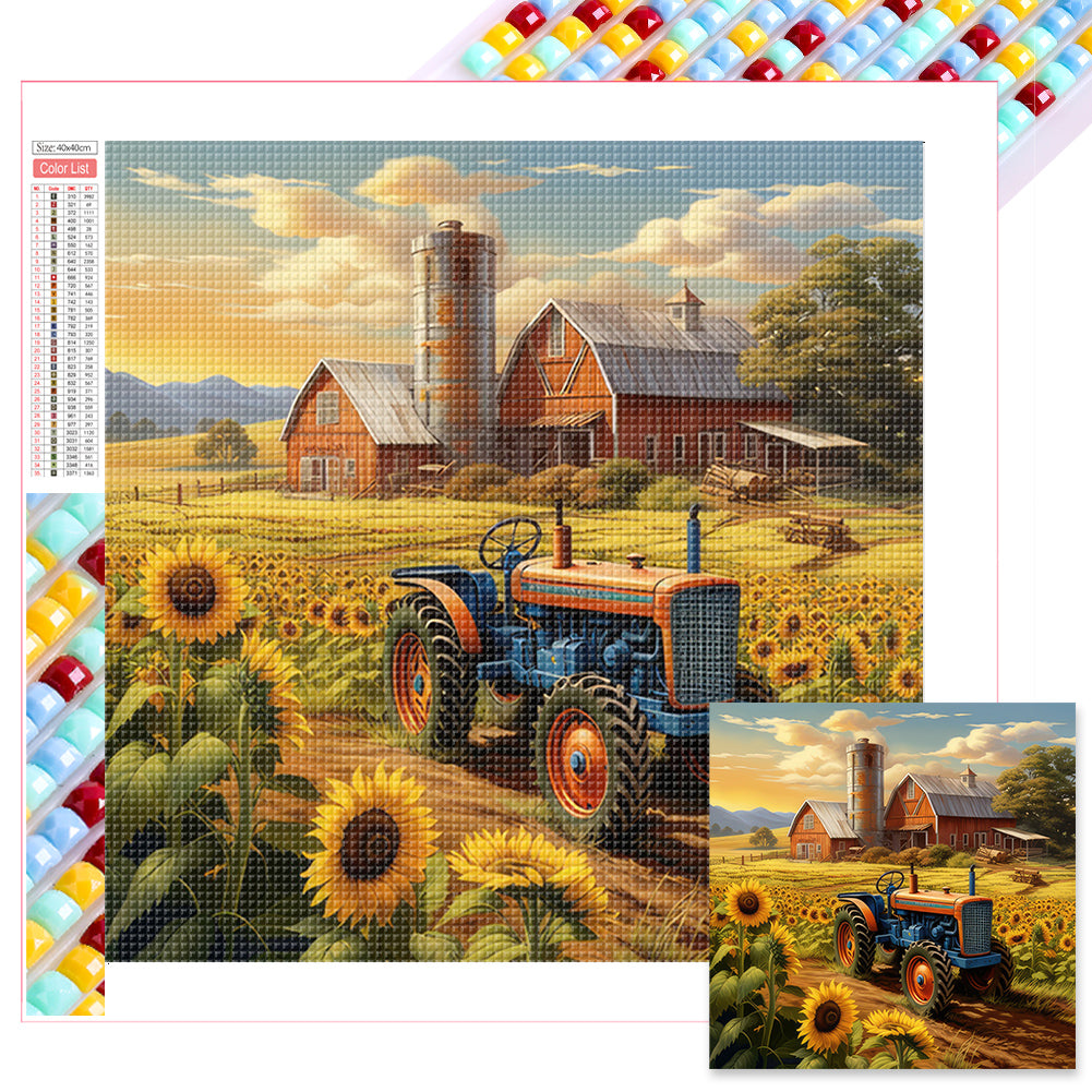 Diamond Painting - Full Square - farm life (40*40CM)