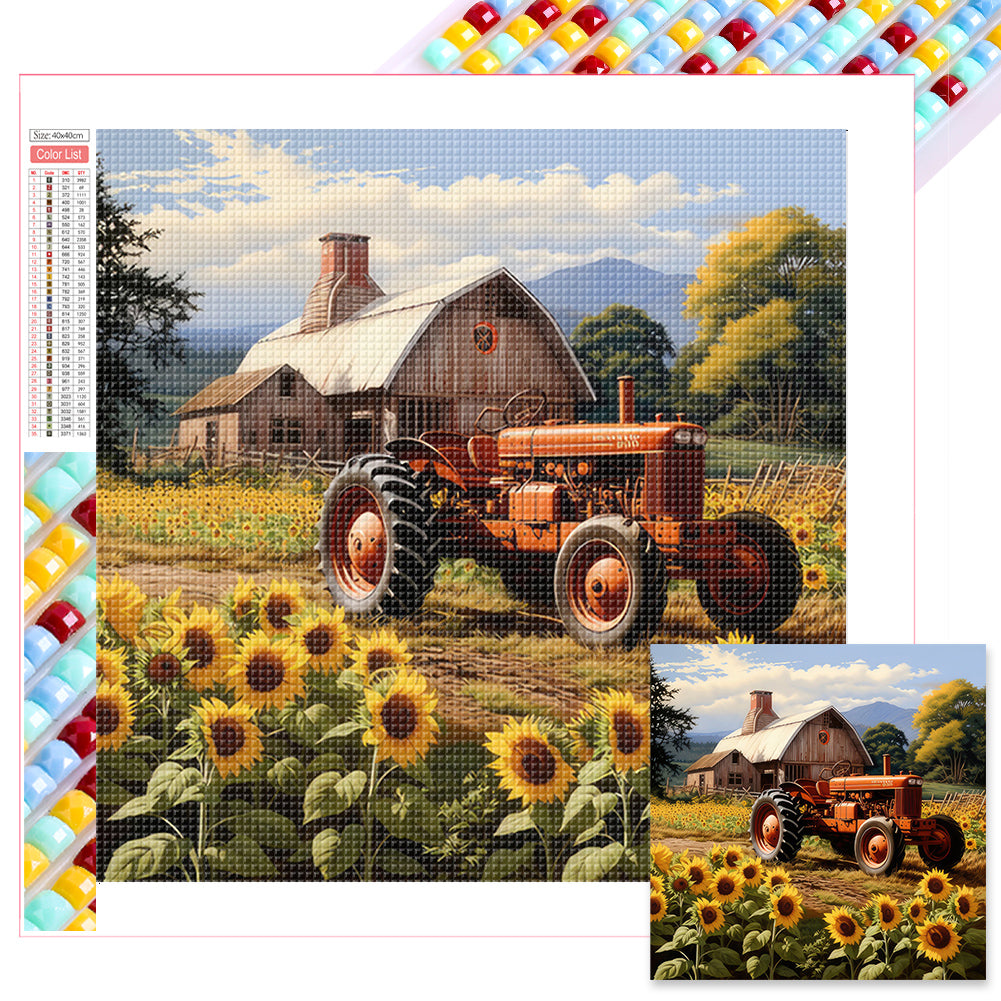 Diamond Painting - Full Square - farm life (40*40CM)