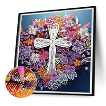 Load image into Gallery viewer, Diamond Painting - Partial Special Shaped - cross paper painting (30*30CM)
