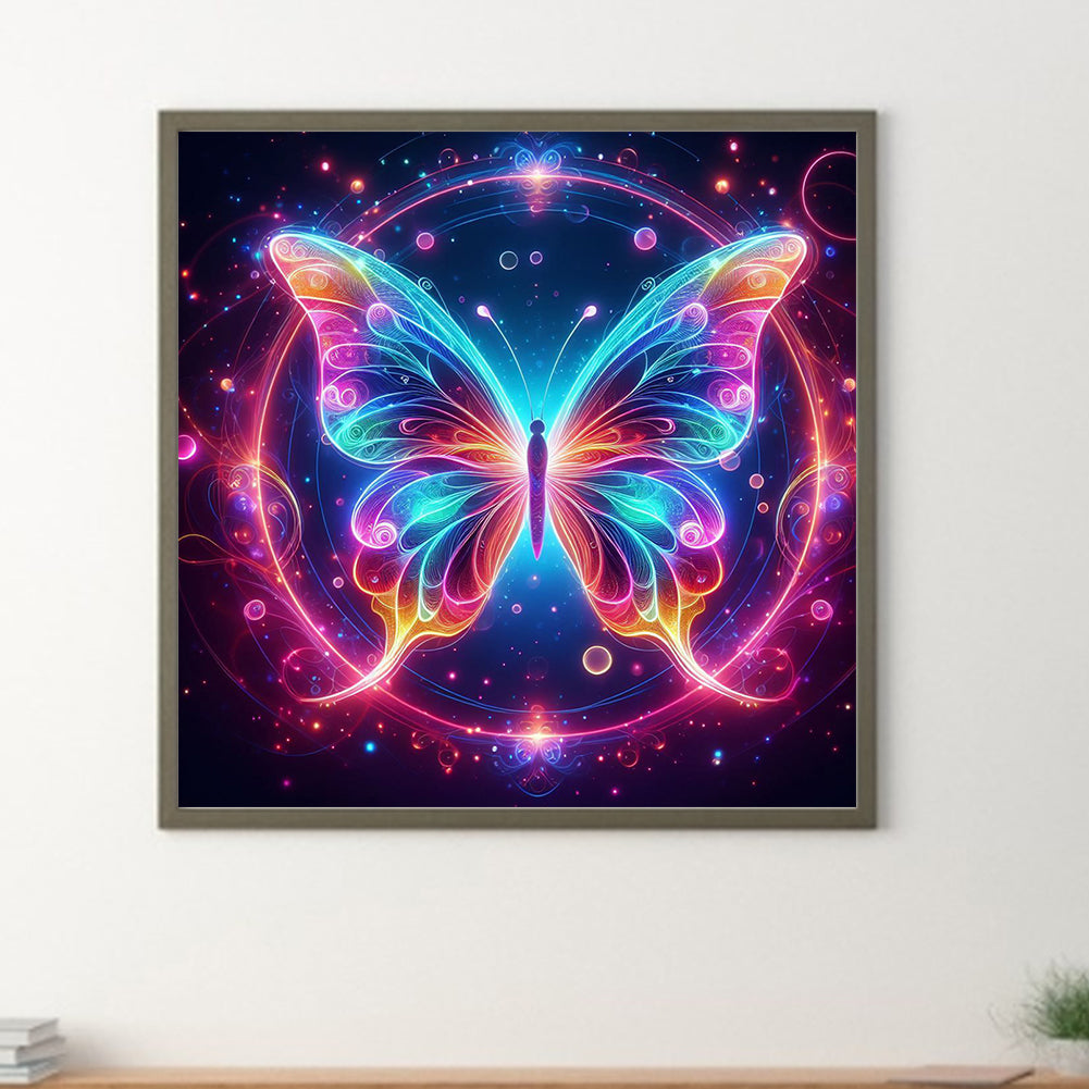 Diamond Painting - Full Round - fantasy butterfly (30*30CM)