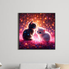 Load image into Gallery viewer, Diamond Painting - Full Round - kitten (30*30CM)
