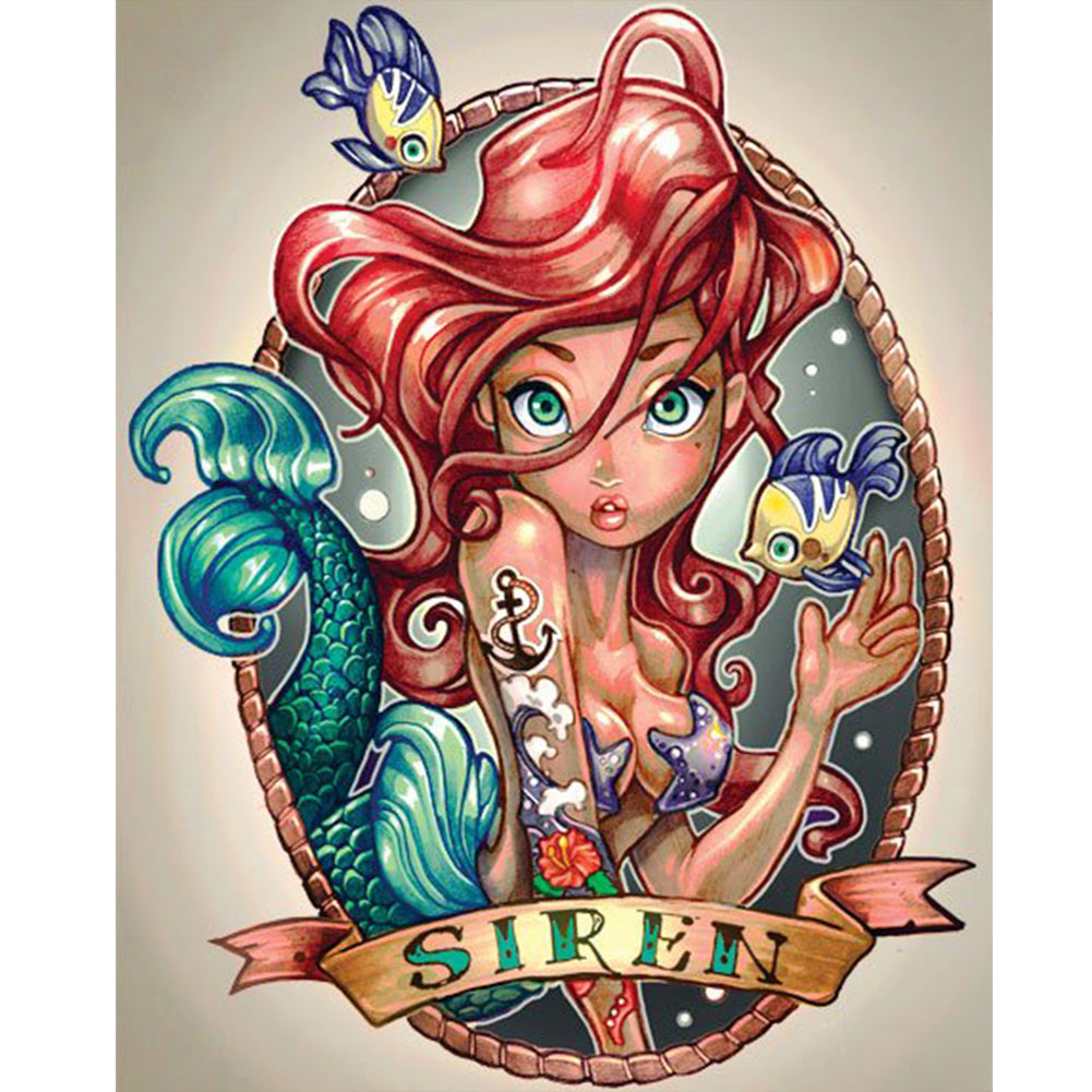 Diamond Painting - Full Round - Mermaid (40*50CM)