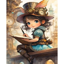 Load image into Gallery viewer, Diamond Painting - Full Square - elf ear girl (40*50CM)
