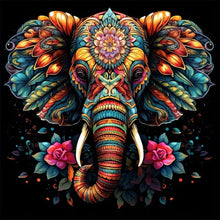 Load image into Gallery viewer, Diamond Painting - Full Round - color elephant (30*30CM)
