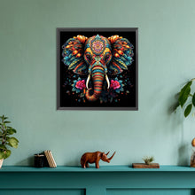 Load image into Gallery viewer, Diamond Painting - Full Round - color elephant (30*30CM)
