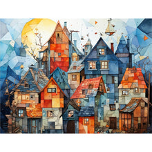 Load image into Gallery viewer, Diamond Painting - Full Square - colorful house (40*30CM)
