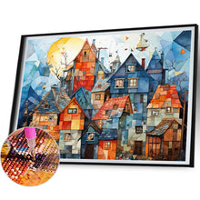 Load image into Gallery viewer, Diamond Painting - Full Square - colorful house (40*30CM)
