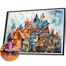 Load image into Gallery viewer, Diamond Painting - Full Square - colorful house (40*30CM)
