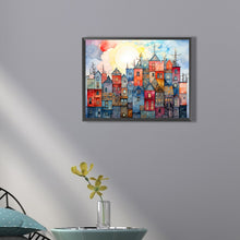 Load image into Gallery viewer, Diamond Painting - Full Square - colorful house (40*30CM)

