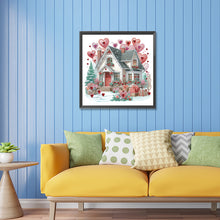 Load image into Gallery viewer, Diamond Painting - Partial Special Shaped - Love house (30*30CM)
