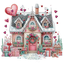 Load image into Gallery viewer, Diamond Painting - Partial Special Shaped - Love house (30*30CM)
