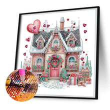 Load image into Gallery viewer, Diamond Painting - Partial Special Shaped - Love house (30*30CM)
