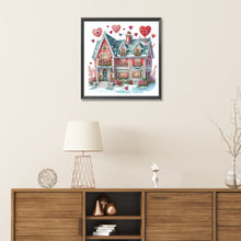 Load image into Gallery viewer, Diamond Painting - Partial Special Shaped - Love house (30*30CM)

