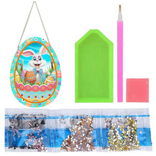 Load image into Gallery viewer, Special Shaped Cute Rabbit Diamond Painting Suncatcher Cute with Light (White)
