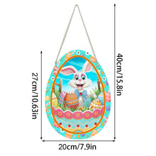 Load image into Gallery viewer, Special Shaped Cute Rabbit Diamond Painting Suncatcher Cute with Light (White)
