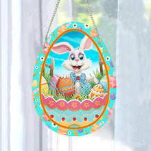 Load image into Gallery viewer, Special Shaped Cute Rabbit Diamond Painting Suncatcher Cute with Light (White)
