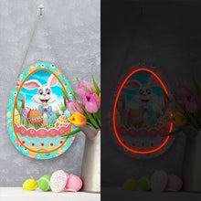 Load image into Gallery viewer, Special Shaped Cute Rabbit Diamond Painting Suncatcher Cute with Light (White)
