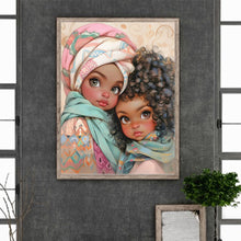 Load image into Gallery viewer, Diamond Painting - Full Round - black sisters (30*40CM)
