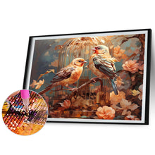 Load image into Gallery viewer, Diamond Painting - Full Square - bird on branch (50*40CM)
