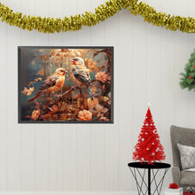 Load image into Gallery viewer, Diamond Painting - Full Square - bird on branch (50*40CM)
