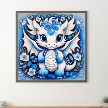 Load image into Gallery viewer, Diamond Painting - Full Round - little flying dragon (30*30CM)
