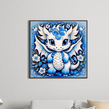 Load image into Gallery viewer, Diamond Painting - Full Round - little flying dragon (30*30CM)
