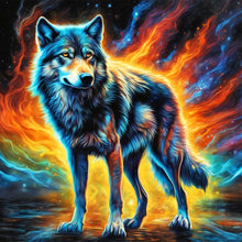 Load image into Gallery viewer, Diamond Painting - Full Round - Wolf (30*30CM)
