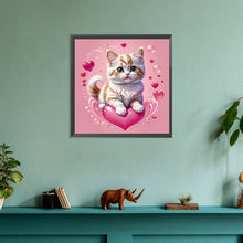 Load image into Gallery viewer, Diamond Painting - Full Round - cute cat (30*30CM)
