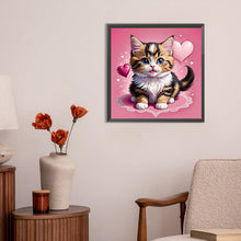 Load image into Gallery viewer, Diamond Painting - Full Round - cute cat (30*30CM)
