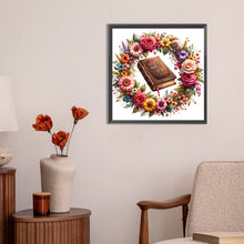 Load image into Gallery viewer, Diamond Painting - Full Round - god bless you bible (30*30CM)
