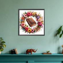 Load image into Gallery viewer, Diamond Painting - Full Round - god bless you bible (30*30CM)
