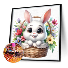 Load image into Gallery viewer, Diamond Painting - Full Round - easter bunny (30*30CM)
