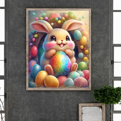 Diamond Painting - Full Round - easter bunny (40*50CM)