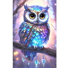 Load image into Gallery viewer, Diamond Painting - Full Round - Fantasy Owl (40*60CM)
