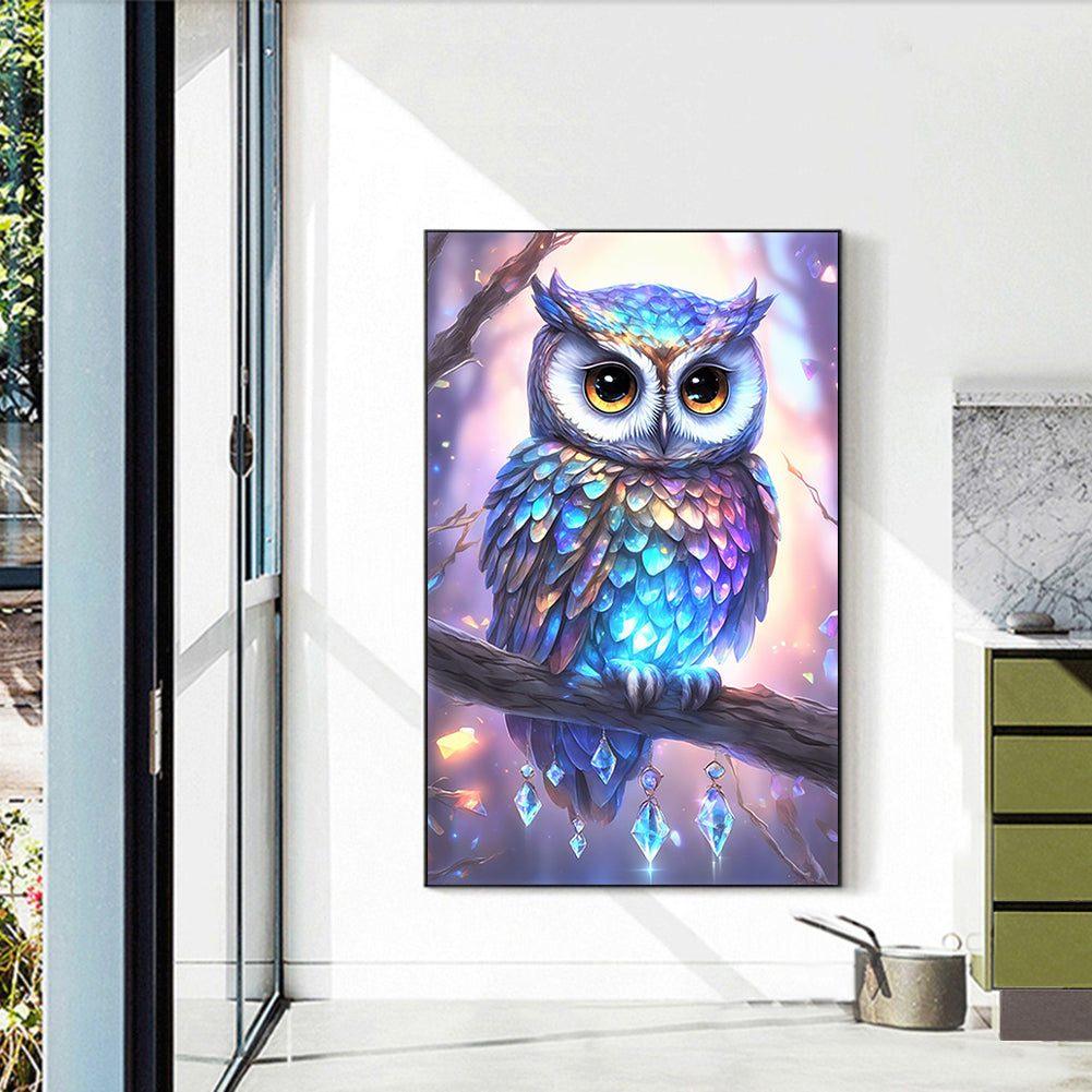 Diamond Painting - Full Round - Fantasy Owl (40*60CM)