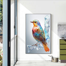 Load image into Gallery viewer, Diamond Painting - Full Round - bird on branch (40*60CM)
