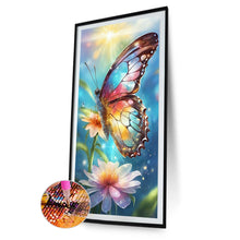 Load image into Gallery viewer, Diamond Painting - Full Round - colorful butterfly (40*70CM)
