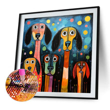 Load image into Gallery viewer, Diamond Painting - Full Round - color puppy (40*40CM)
