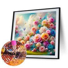 Load image into Gallery viewer, Diamond Painting - Full Round - Colorful flowers on the floating island (30*30CM)
