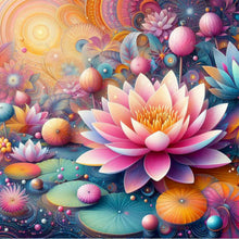 Load image into Gallery viewer, Diamond Painting - Full Round - Beautiful colorful flowers (30*30CM)

