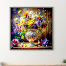 Load image into Gallery viewer, Diamond Painting - Full Round - Classic elegant beautiful colorful flowers (30*30CM)

