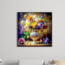 Load image into Gallery viewer, Diamond Painting - Full Round - Classic elegant beautiful colorful flowers (30*30CM)
