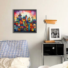 Load image into Gallery viewer, Diamond Painting - Full Square - Color cartoon houses (45*45CM)
