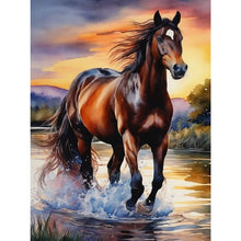 Load image into Gallery viewer, Diamond Painting - Full Square - horse (30*40CM)
