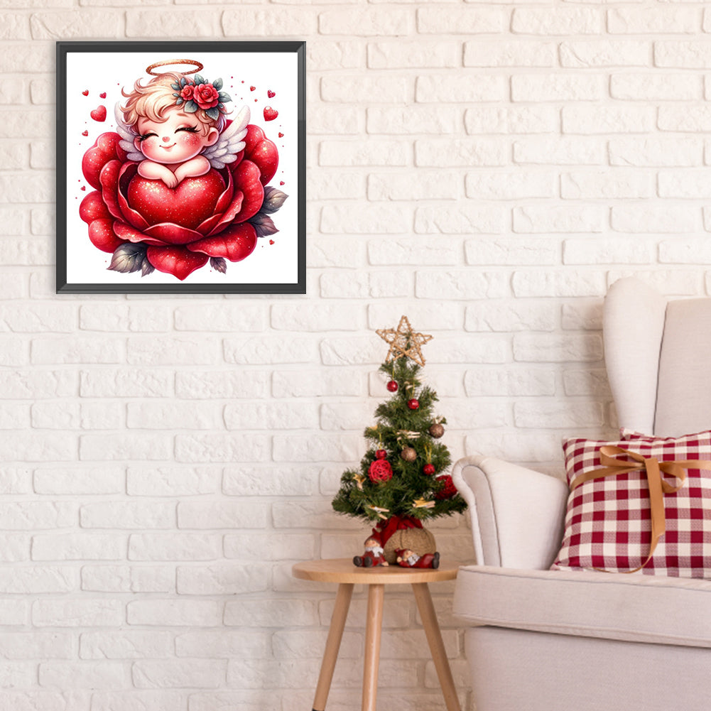 Diamond Painting - Full Round - angel baby (30*30CM)