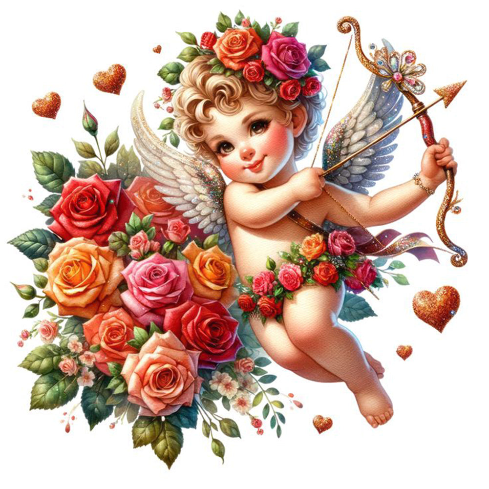 Diamond Painting - Full Round - angel baby (30*30CM)