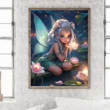 Load image into Gallery viewer, Diamond Painting - Full Round - elf girl (30*40CM)
