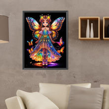 Load image into Gallery viewer, Diamond Painting - Full Round - little butterfly fairy (30*40CM)
