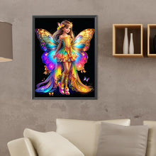 Load image into Gallery viewer, Diamond Painting - Full Round - little butterfly fairy (30*40CM)
