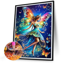 Load image into Gallery viewer, Diamond Painting - Full Round - butterfly fairy (30*40CM)
